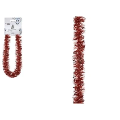 Image of Thick and Thin Tinsel Red 1 Pc 11cm
