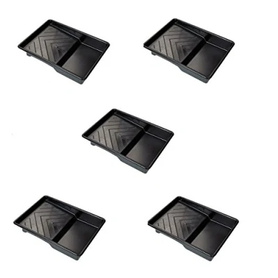 Image of Multi Pack 5 Off 9&quot; Paint Tray ONLY Made in UK Ideal for Rollers