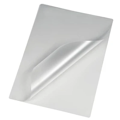 Image of Hama Laminating Pouches DIN A4, 80 Micron, Pack of 100 (Hot Film, for Hot Laminators, Laminating, Writeable, Wipe Clean, Film Micron), Transparent