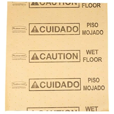 Image of Rubbermaid Commercial Products FG425200YEL, Large Over The Spill Refill Pads