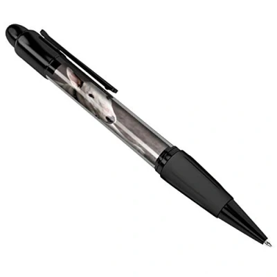 Image of 1 x English Bull Terrier Dog Pet Animal Black Ballpoint Pen Student Gift#3258