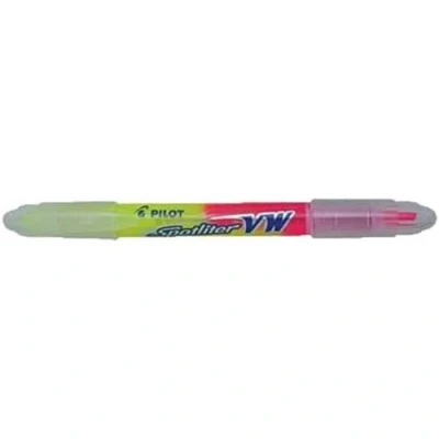 Image of Pilot Begreen Recycled VW Spotliter Double Ended Highlighter 3.6 mm Tip Yellow/Pink, Box of 10