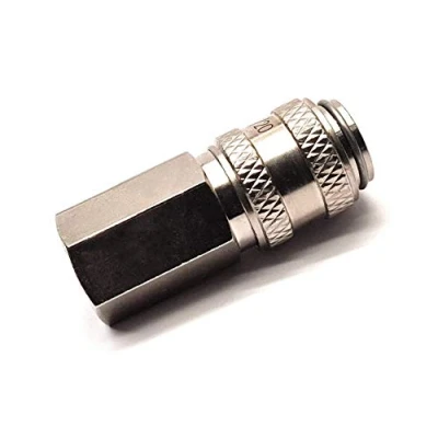 Image of Rectus 21 Type Quick Connector Female with 1/8&quot; BSPT Thread used on Water Fed Pole Systems