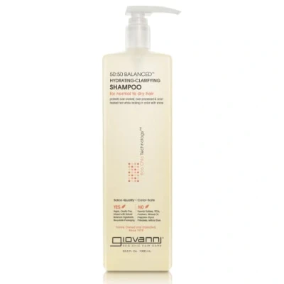 Image of Giovanni 50:50 Balanced Hydrating Clarifying Shampoo, 1000ml