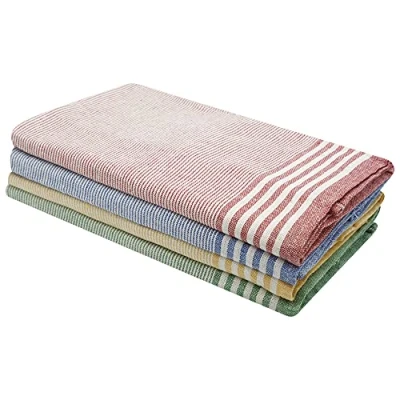 Image of Lyallpur PACK OF 3 TEA TOWELS COTTON KITCHEN DISH CLOTH CLEANING DRYING HIGH ABSORBENT