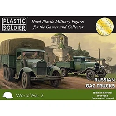 Image of Plastic Soldier Gaz Truck 15 mm Miniature Multicolor