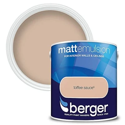 Image of Berger Matt Emulsion 2.5L Toffee Sauce
