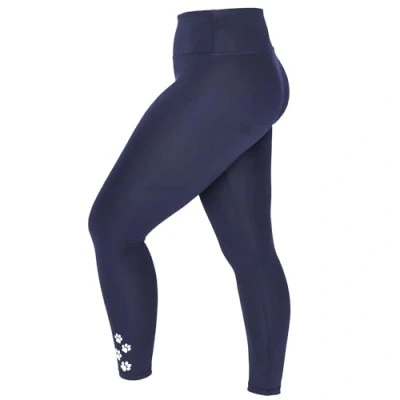 Image of Groomers Lucy Leggings Navy with High Waist Comfortable and Stylish Full Length Hair Resistant L