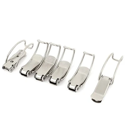 Image of Sourcingmap Chests Cases Toolbox Spring Loaded Toggle Latch Catch 8.5cm Long 6pcs