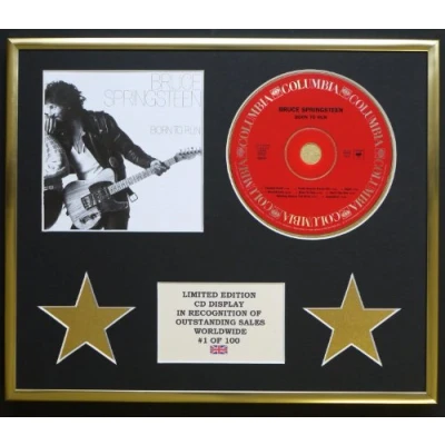 Image of BRUCE SPRINGSTEEN/CD DISPLAY/LIMITED EDITION/COA/BORN TO RUN