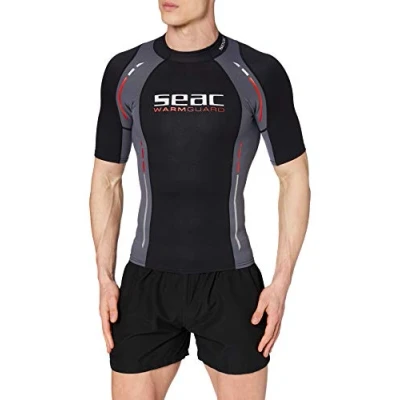 Image of SEAC Men&#039;s Short Warm Guard Black, Small