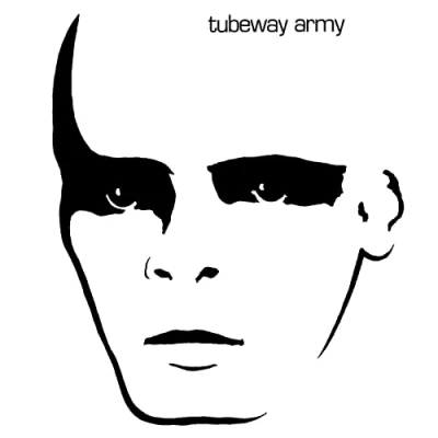 Image of Tubeway Army Marbled Blue vinyl Sealed 2023 UK LP BBQ2262LP2