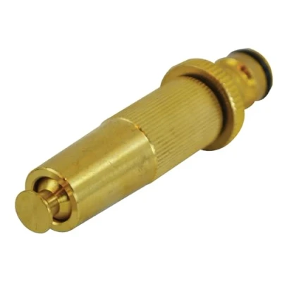Image of Faithfull FAIHOSENOZZ Brass Adjustable Spray Nozzle 100mm