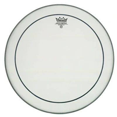 Image of Remo Pinstripe Drumhead coated bass 20&quot; White