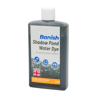 Image of Banish Shadow Pond Dye 100ml Water Colour Algae Control Reduce Growth Grey