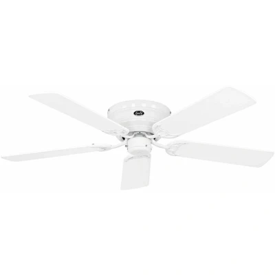 Image of CasaFan Classic Flat III ceiling fan white Ø 132 cm