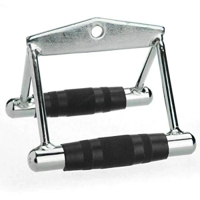 Image of Kabalo Multi Gym V Handle Attachment Training Grip Bar Double Seated Row Lat Twin Cable