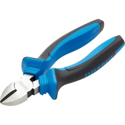 Image of Draper 44145 Diagonal Side Cutter with Soft Grip, 160mm