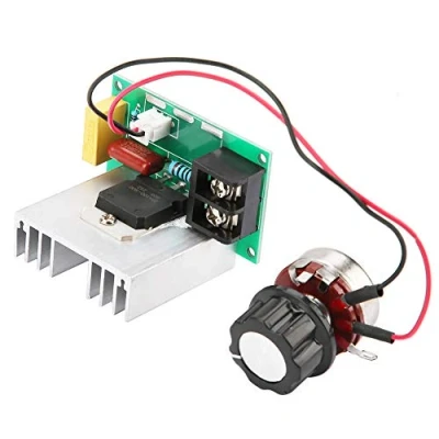 Image of Speed Control Dimmer Thermostat 8000W AC 0 220V 100A Electronic Motor Controller High Power Voltage Regulator FR 4 Circuit Board