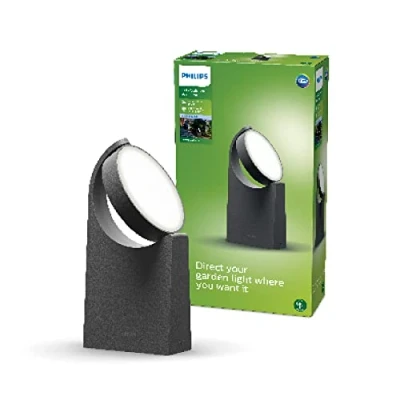 Image of Philips Mimosa Path Light 4000 K 1 x 7 W Anthracite