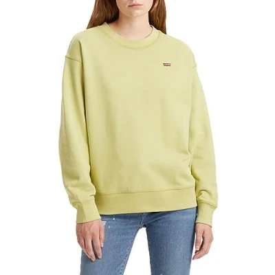 Image of Levi&#039;s Women&#039;s Standard Crew Sweatshirt, Weeping Willow, S