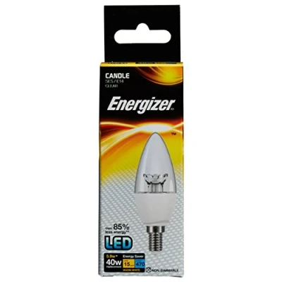 Image of Energizer LED Energy Saving Lightbulb, E14, 5.9 W, Warm White
