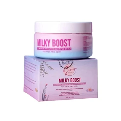 Image of Sereese Beauty Intense Milky Boost Whipped Scrub for Face &amp; Body, 250g