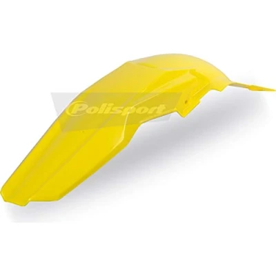 Image of Polisport Suzuki Rear Fender RMZ 450 2005 2007, Yellow Motocross4u