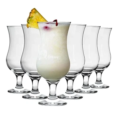 Image of 6x 460ml Fiesta Pina Colada Glasses By LAV