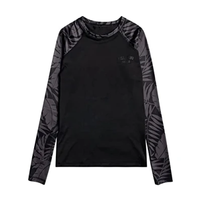 Image of Billabong SURF Capsule Rash vest, Women&#039;s, Size: Small, Black