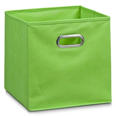 Image of Zeller 32 x cm Storage Box, Green/Fleece