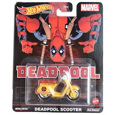 Image of Hot Wheels Deadpool Scooter