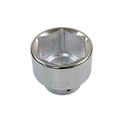 Image of US PRO Tools 1&quot; DR 6 Point 80mm Shallow Socket 1498