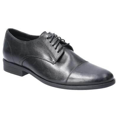 Image of Hush Puppies Men&#039;s Ollie Derbys, Black, 7 UK