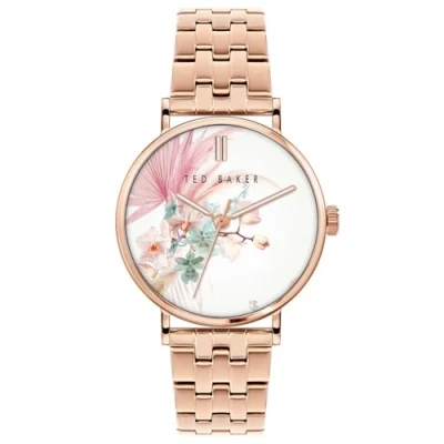 Image of Ted Baker Phylipa Serendipity BKPPHS1259I, Rose Gold/Floral/Rose Gold, One Size, BKPPHS1259I