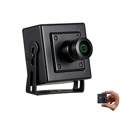 Image of Mini Fisheye Security IP Camera, HD 3MP Indoor Camera 1.44mm Lens 180 Degree Wide Angle P2P Remote View CCTV Video Cam H.265 (I706 4 Black)
