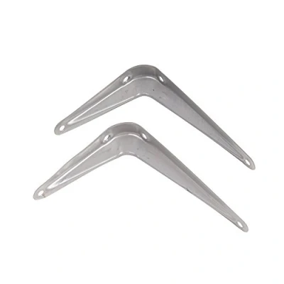 Image of Fixman 393173 London Grey Shelf Brackets 100 x 75mm Display Box of 20