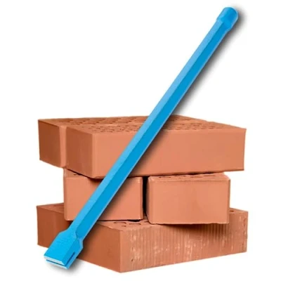 Image of Long Handle 1&quot; Scutch Chisel by Footprint. Superior Strength Drop Forged High Carbon Steel. Essential Builders Hand Tools for a Builder, Bricklayer or Stone Mason.