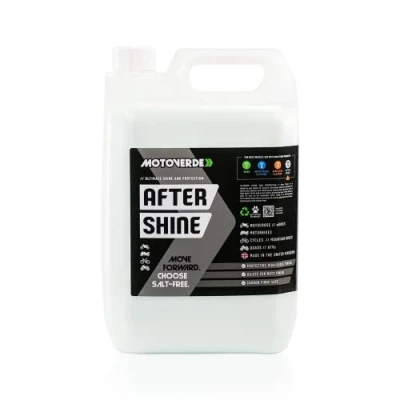 Image of Motoverde 5L After Shine Silicone Spray bike and Protection Advanced non greasy polish protect Motorcycle, Motocross, MTB, Cycle, Bicycle, E Refill