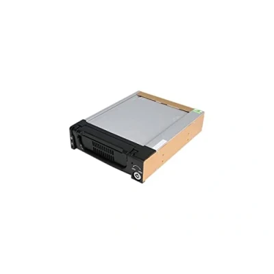 Image of StarTech.com Heavy Duty Aluminum Mobile Rack for 3.5&quot; SATA HDD Hard Drive with Removable 5.25&quot; Bay Tray (DRW150SATBK)