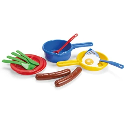 Image of Dantoy Sausage Set, Kids Role Play Pretend Food with 13 Pieces Toys, Made in Denmark,26 x 8 16 cm