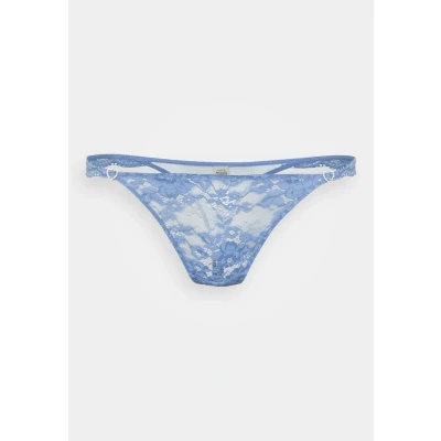 Image of Thong in lace with low waist