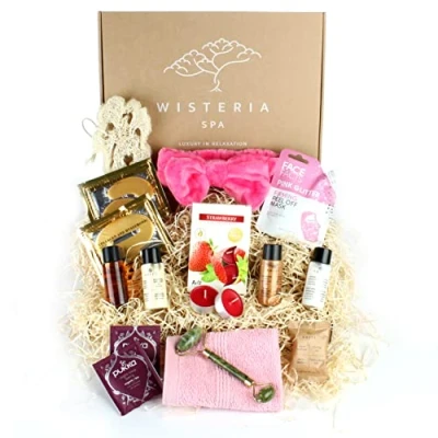 Image of Wisteria Spa Soothing Pamper Hamper Gift Set For Women