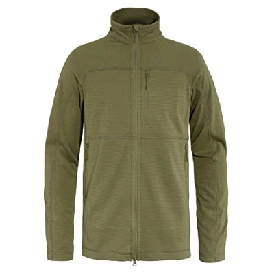 Image of Fjallraven 86971 620 Abisko Lite Fleece Jacket M/Abisko M Men&#039;s Green Size L