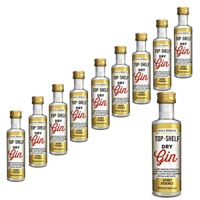 Image of 10x Still Spirits Top Shelf Dry Gin Essence Flavours 2.25L