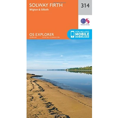Image of Explorer 314 Solway Firth Map With Digital Version