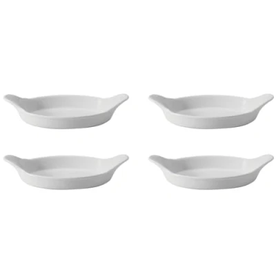 Image of Utopia Titan, M00122 000000 B01004, Oval Eared Dish 8.5&quot; (22cm) (Box of 4)