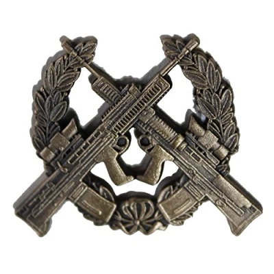 Image of Issue British Army Metal Marksman Badge