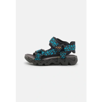 Image of Lurchi OLLY Walking sandals for kids, Size: 29, Navy/turkis shoes