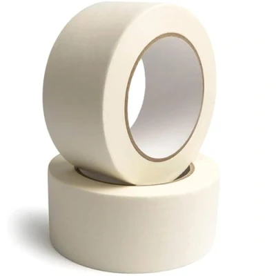 Image of Apex Business Supplies 2 Rolls For 50mm X 50m Masking Tape Multipurpose Painters Tape, Indoor Painting Paper DIY Use Walls, Crafts &amp; More Tools